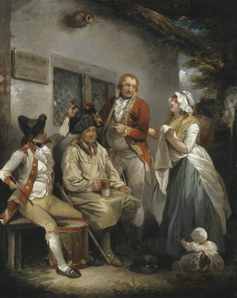 Trepanacja rekruta autorstwa George Morland