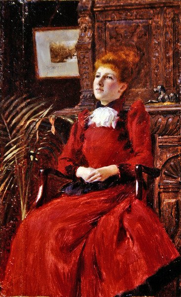 Miss Dignity (olej na pokładzie) autorstwa George Morton