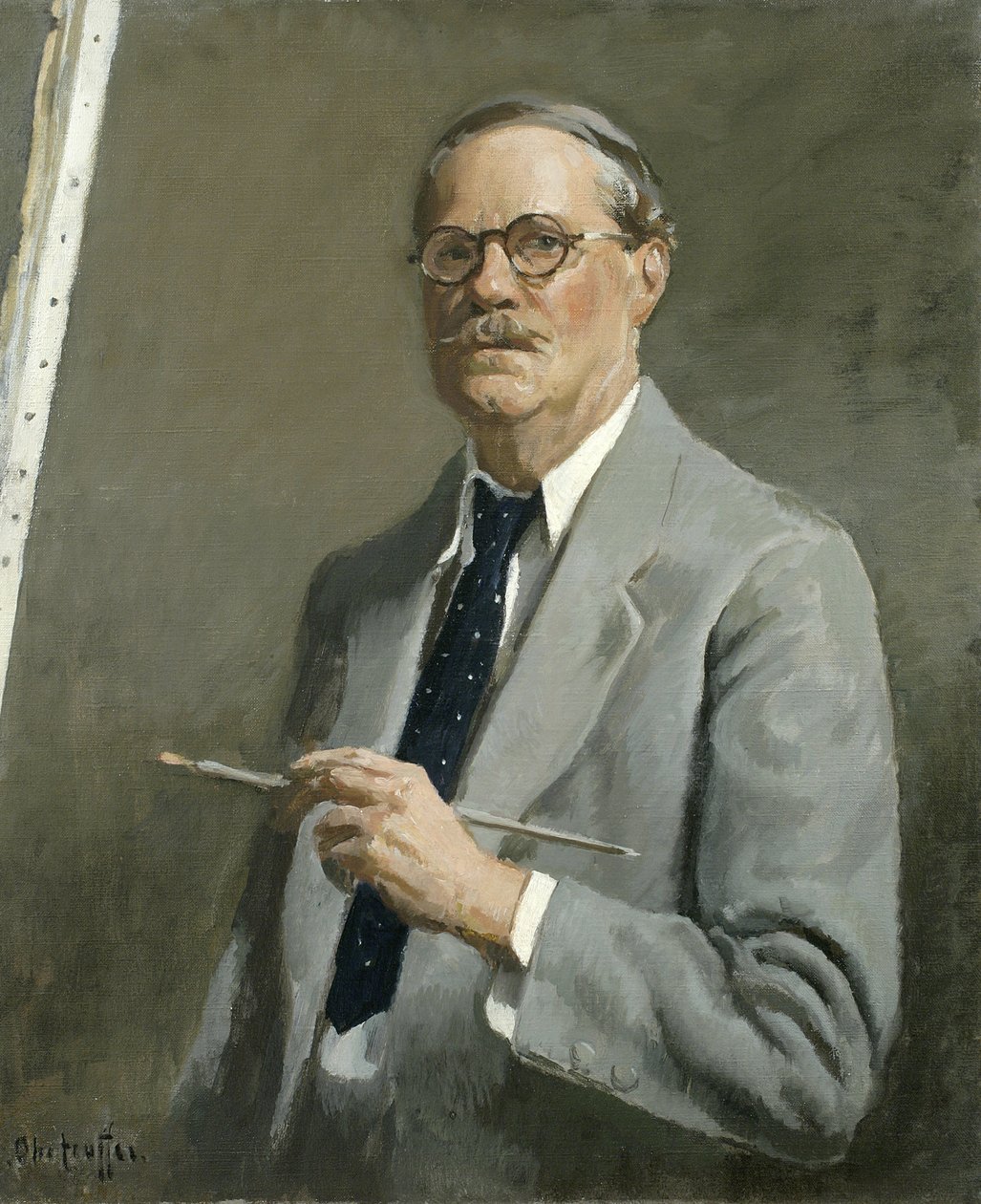Autoportret autorstwa George Oberteuffer
