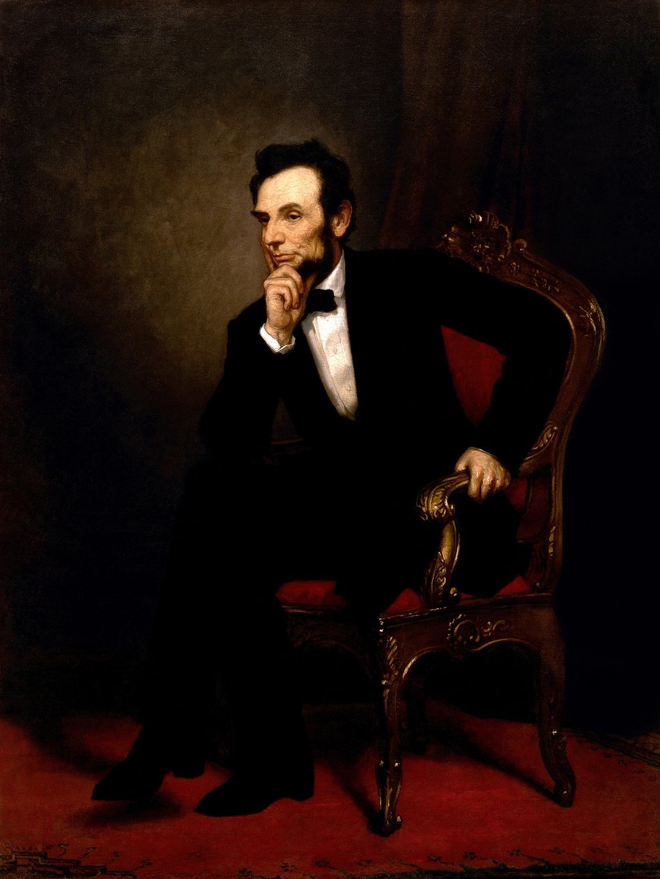 Abraham Lincoln autorstwa George Peter Alexander Healy