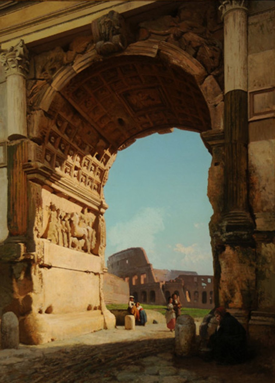 Łuk Tytusa autorstwa George Peter Alexander Healy