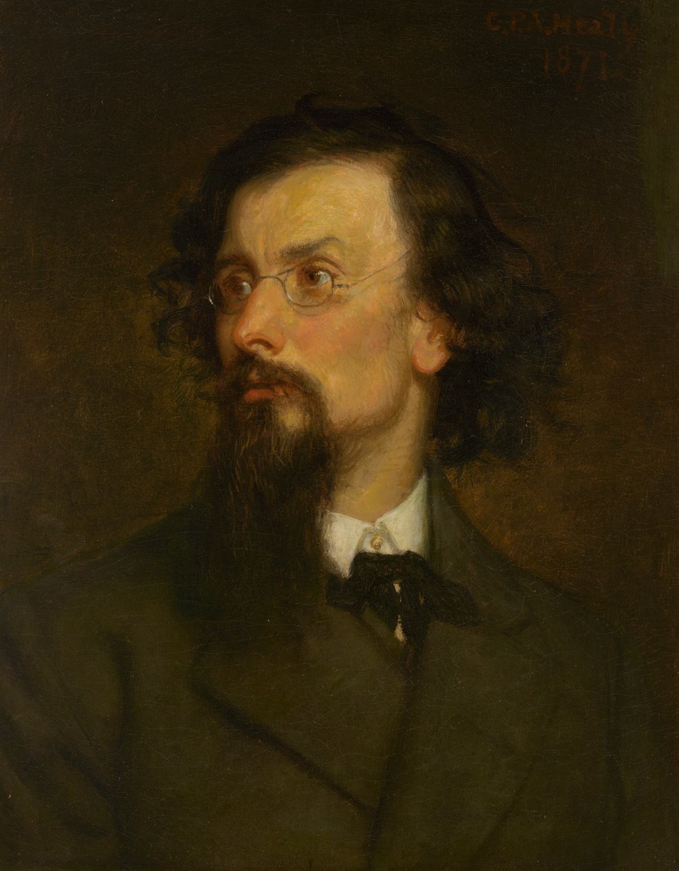 George Inness, 1871. autorstwa George Peter Alexander Healy