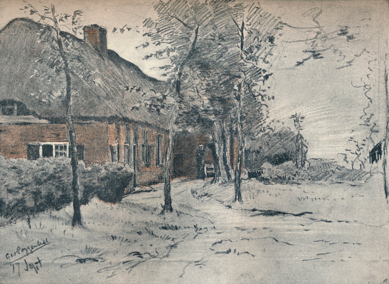 "Folwark Holenderski", ok. 1900. autorstwa George Poggenbeek