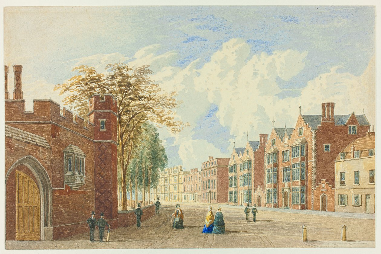 Główna ulica, Eton autorstwa George Pyne