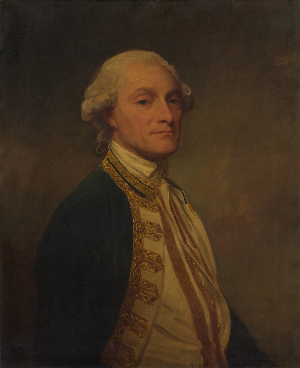 Admirał Sir Chaloner Ogle 1726-1816. autorstwa George Romney