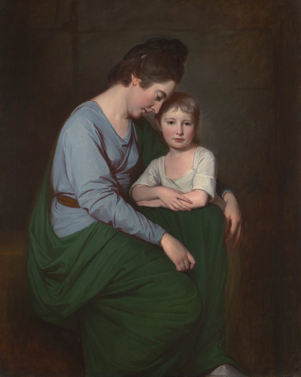Anne Wilson i jej córka Sybilla autorstwa George Romney