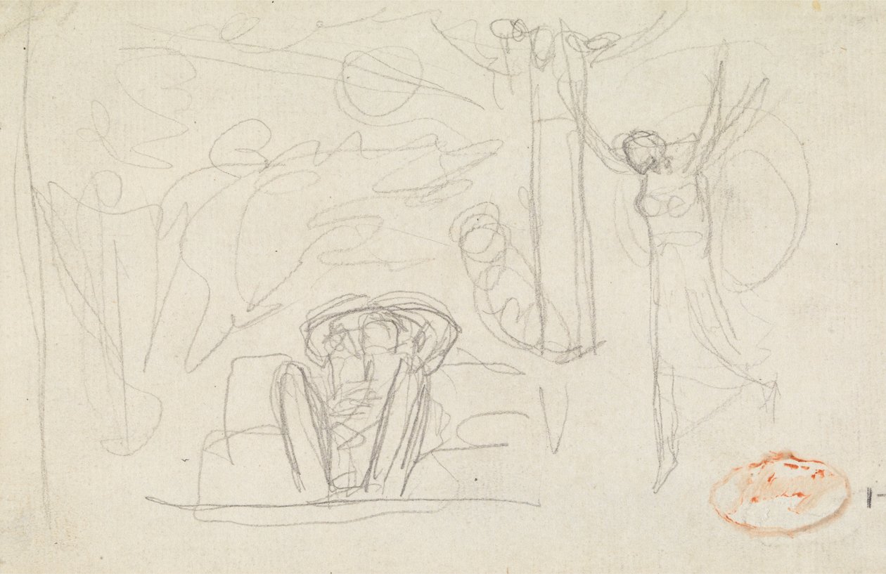 Wykres Badanie składu 38 autorstwa George Romney