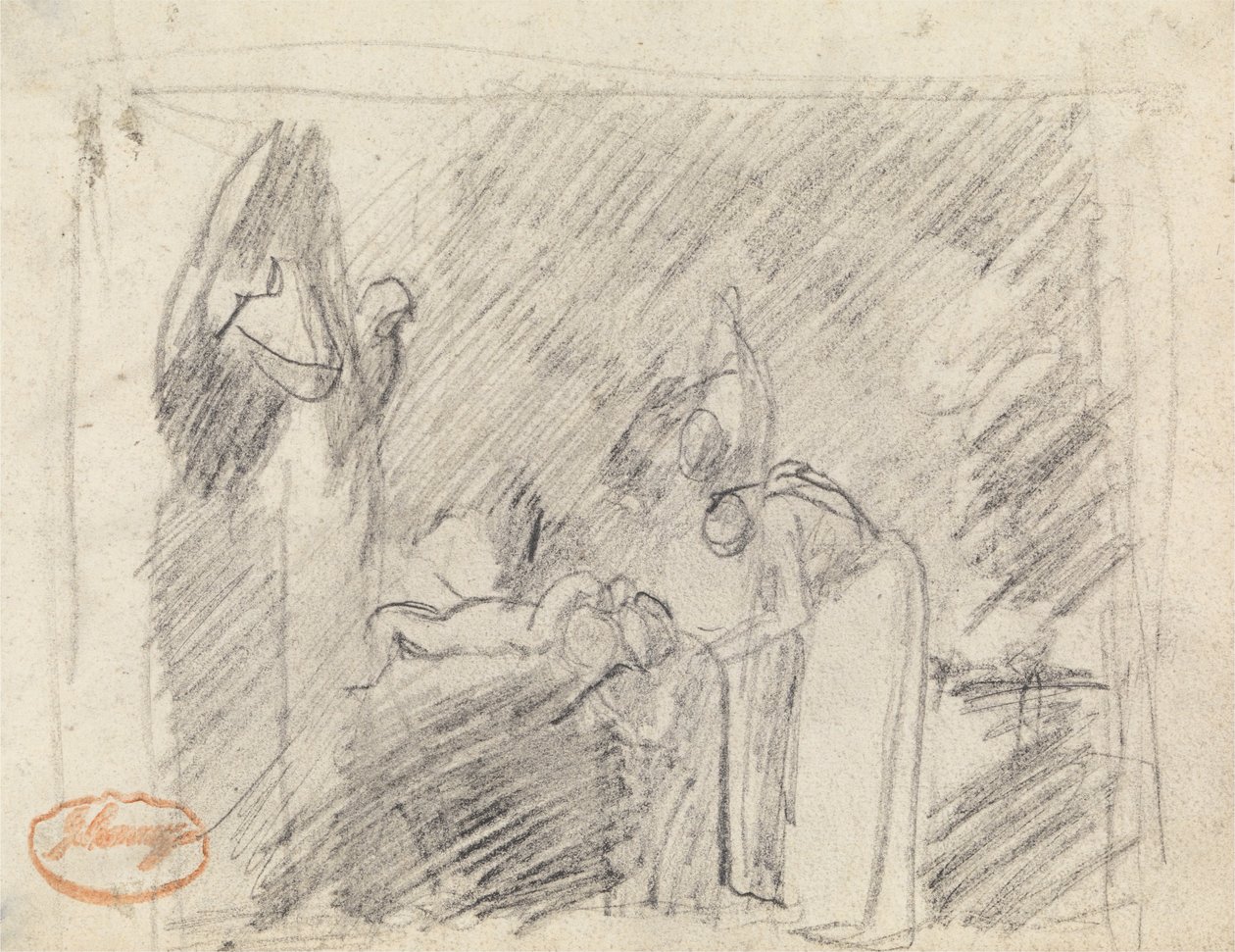 Wykres Badanie składu 42 autorstwa George Romney