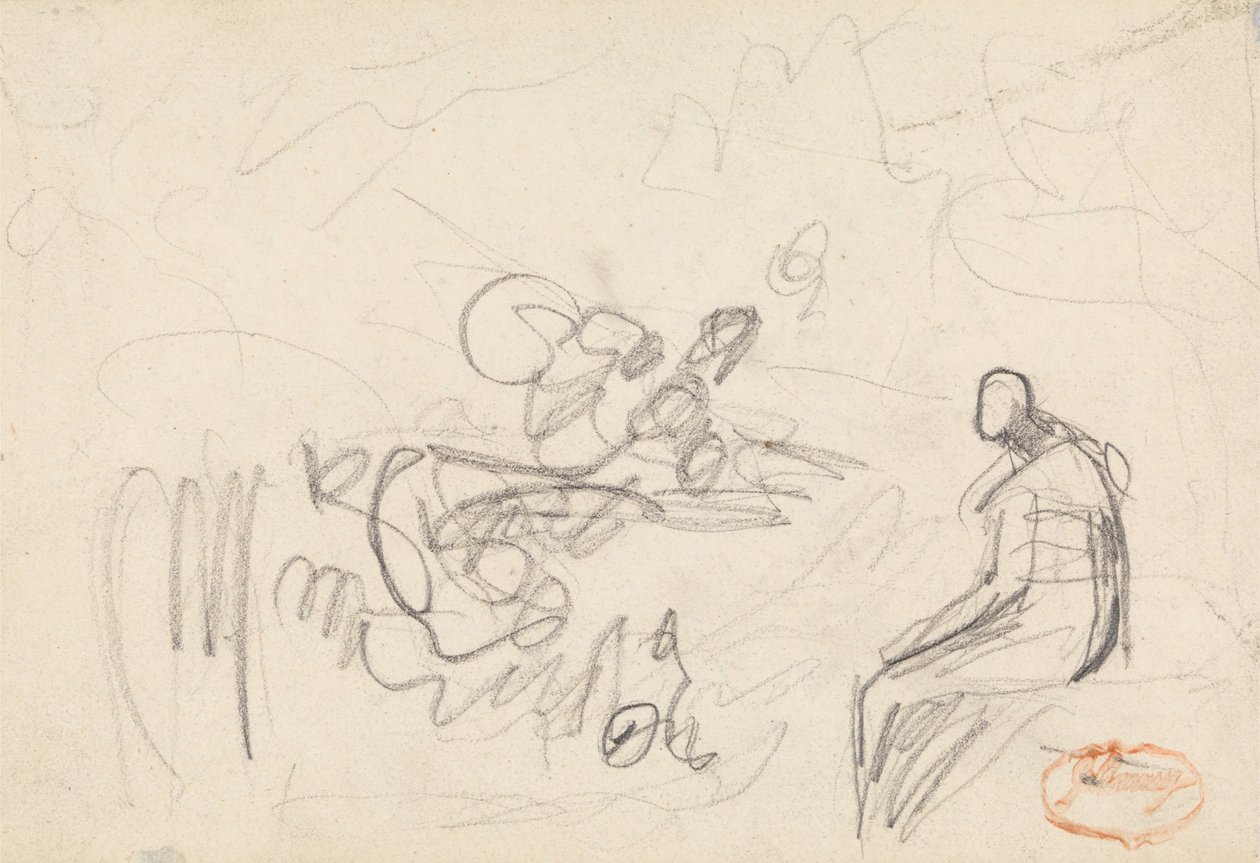 Wykres Badanie składu 43 autorstwa George Romney