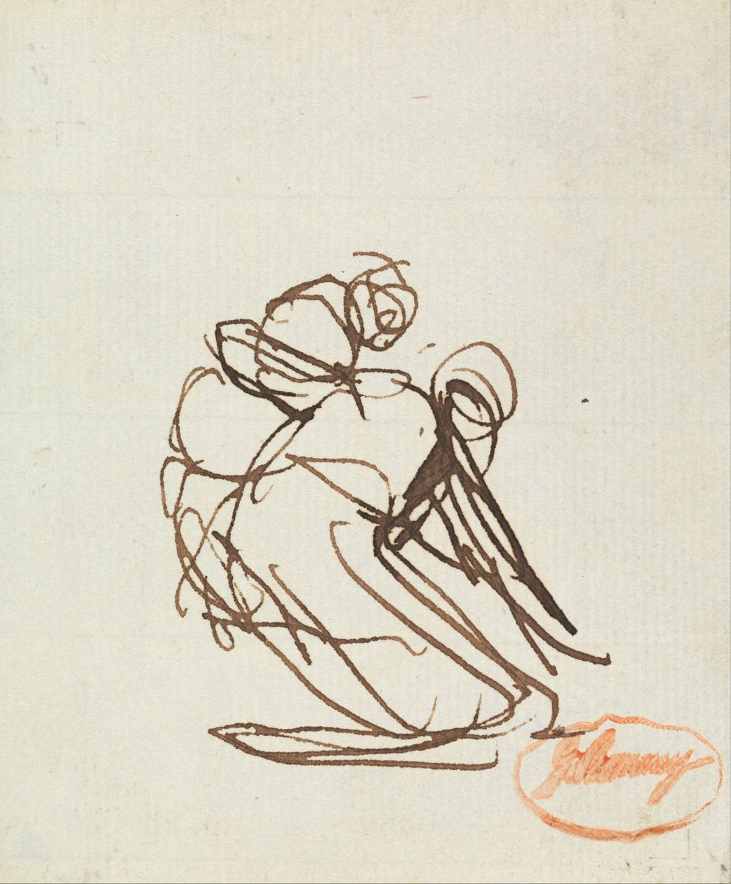 Rysunek Study 10 autorstwa George Romney