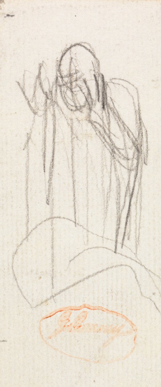 Rysunek Badanie 1 autorstwa George Romney
