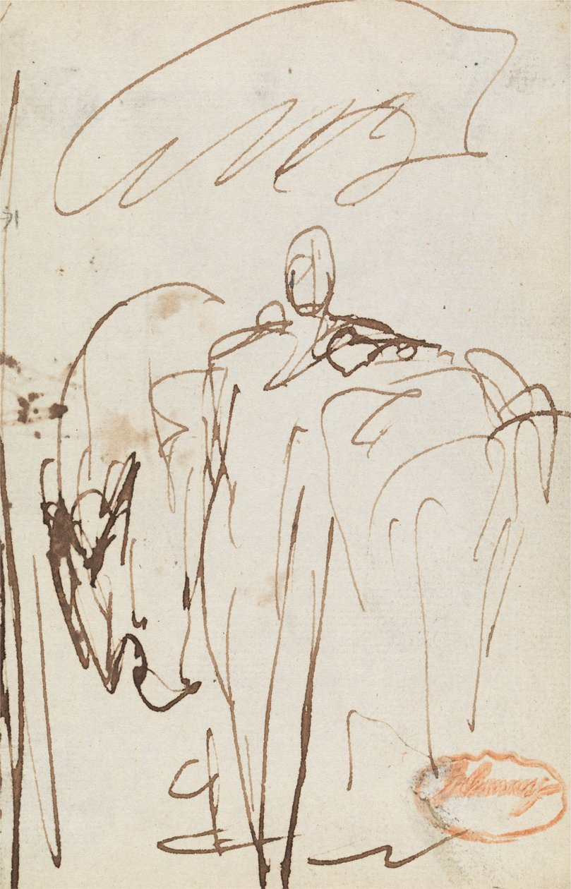 Rysunek Study 8 autorstwa George Romney