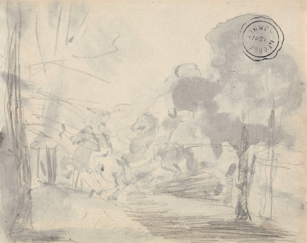 Polana Drzew autorstwa George Romney