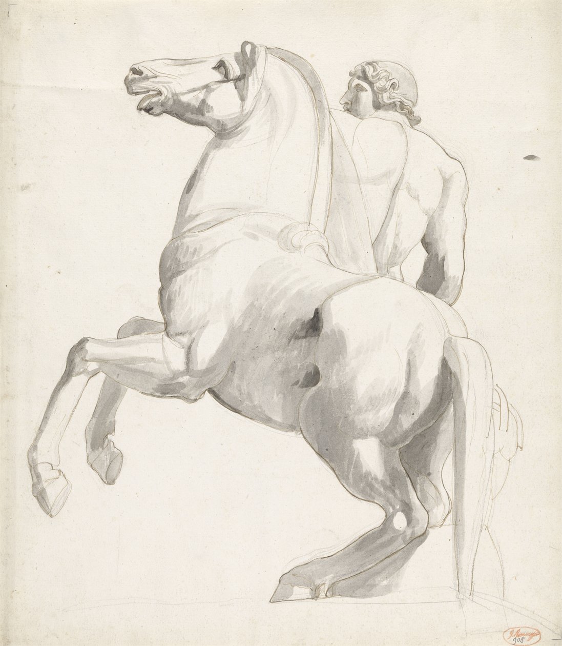 Jeździec Montecavallo autorstwa George Romney