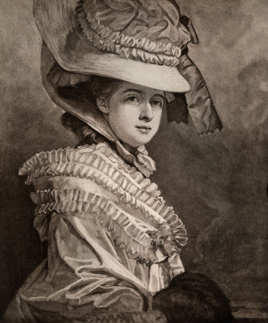 Panna Cumberland, koniec XVIII wieku, 1912. autorstwa George Romney