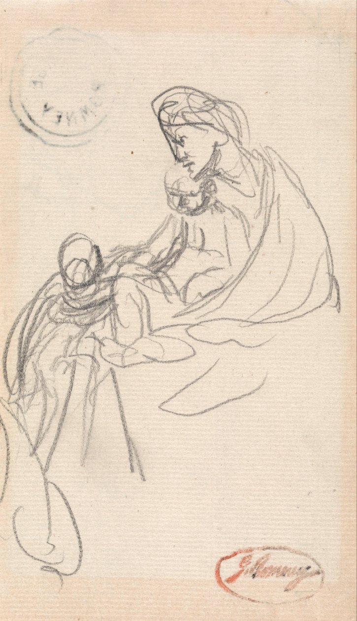 Matka i dzieci autorstwa George Romney