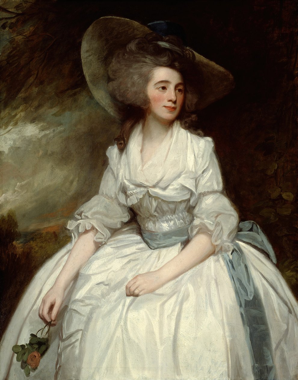 Pani Franciszek Russell, 178587. autorstwa George Romney