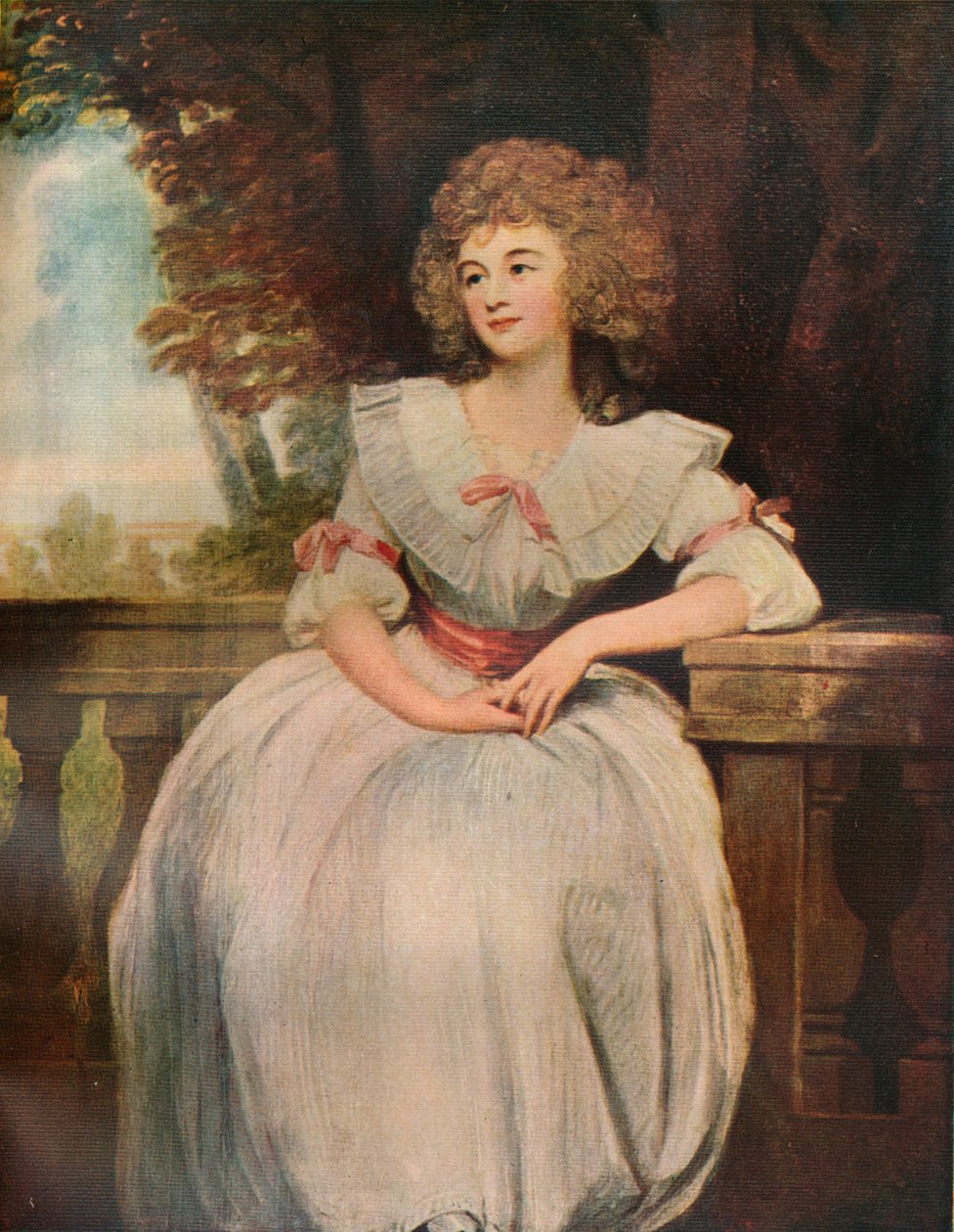 Pani Mark Currie, 1789. autorstwa George Romney