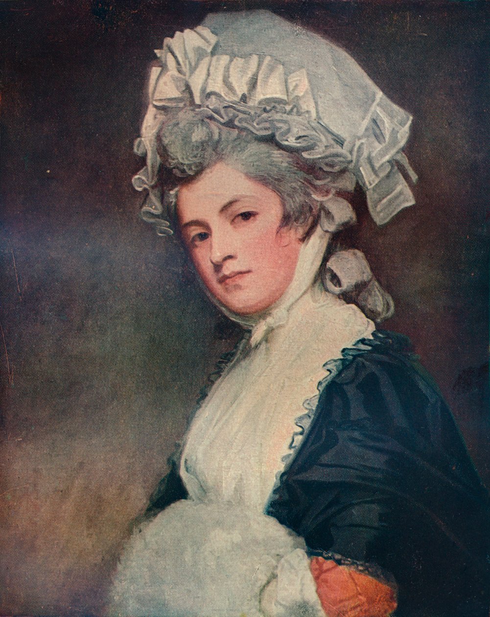 Pani Mary Robinson, 1780-1781 autorstwa George Romney