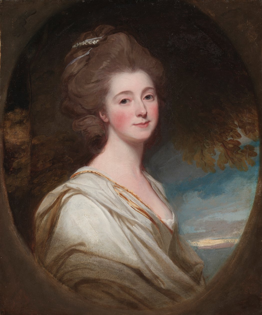 Portret Jane Hoskyns autorstwa George Romney