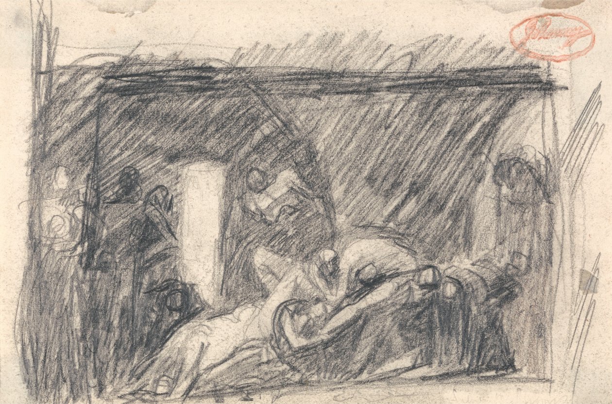 Scena więzienna autorstwa George Romney