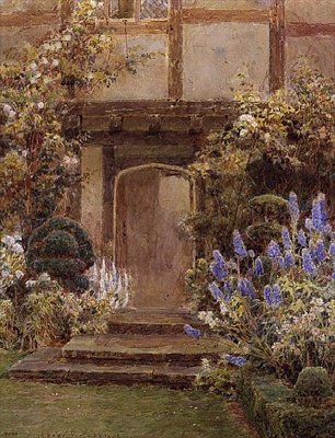 Drzwi, Knockwood, Kent autorstwa George Samuel Elgood