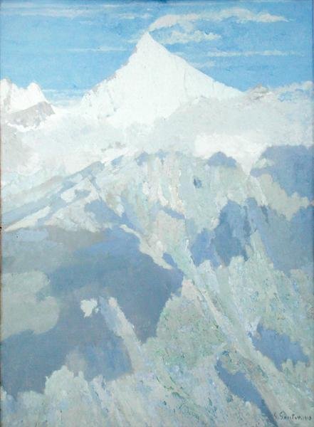 Weisshorn autorstwa George Sauter