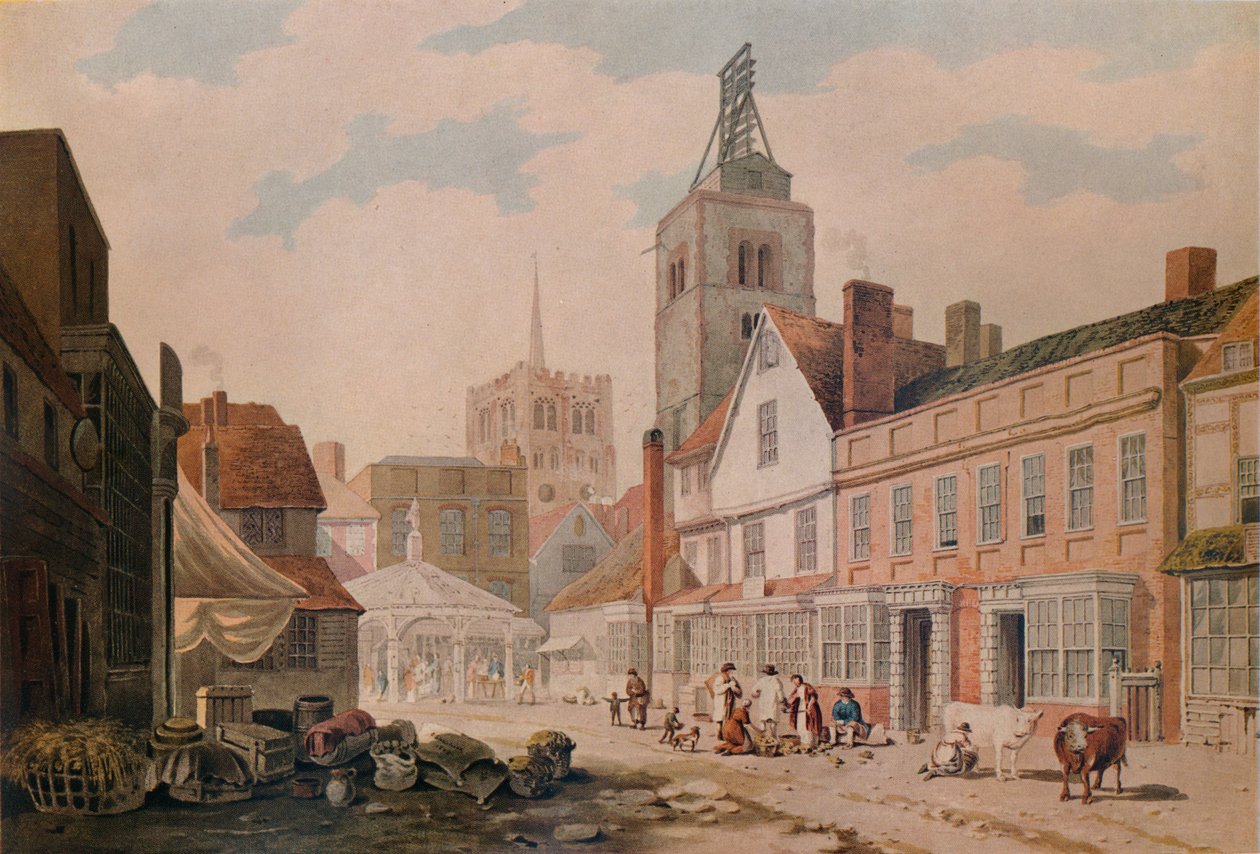 St. Albans, 1809 autorstwa George Sidney Shepherd