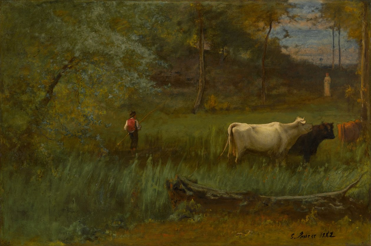 Pastorał, ok. 1882-85 autorstwa George Snr. Inness