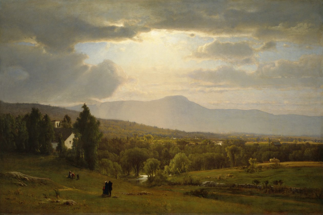 Góry Catskill, 1870 autorstwa George Snr. Inness
