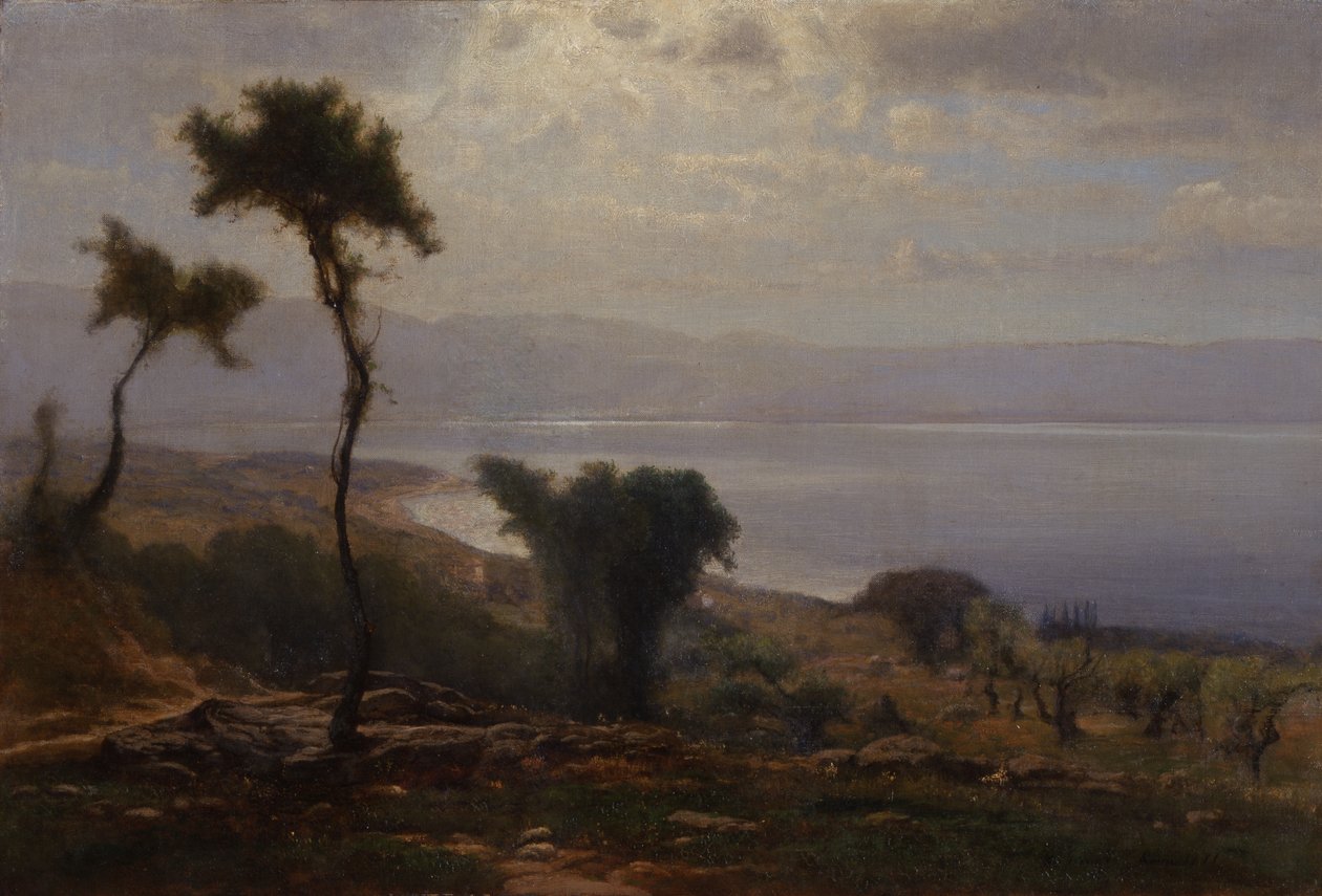 Krajobraz, 1871 autorstwa George Snr. Inness