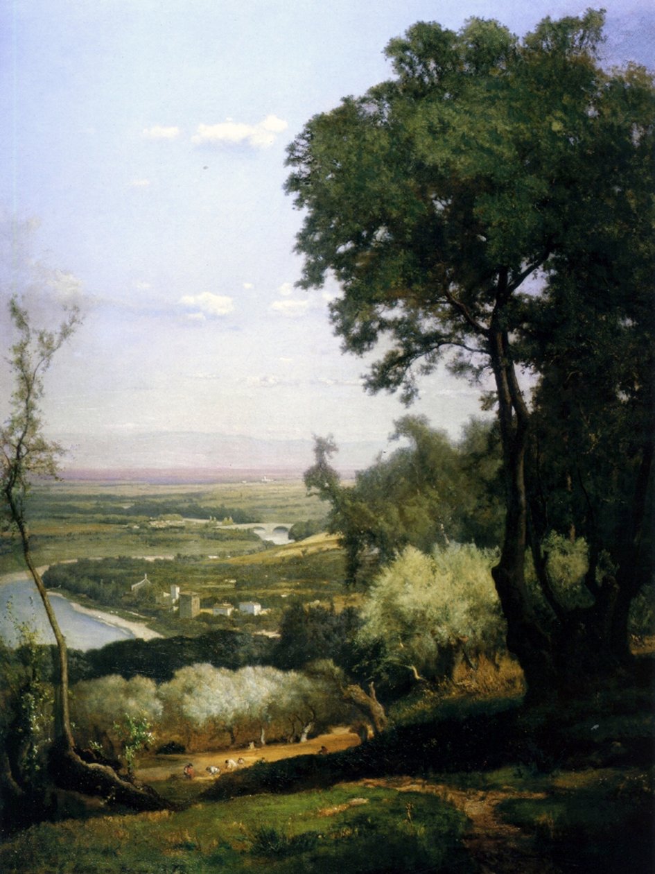Widok na Perugię, Włochy autorstwa George Snr. Inness