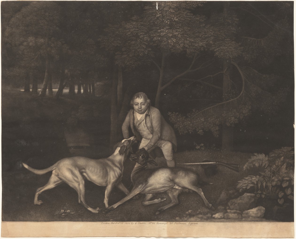 Śmierć Łani autorstwa George Stubbs
