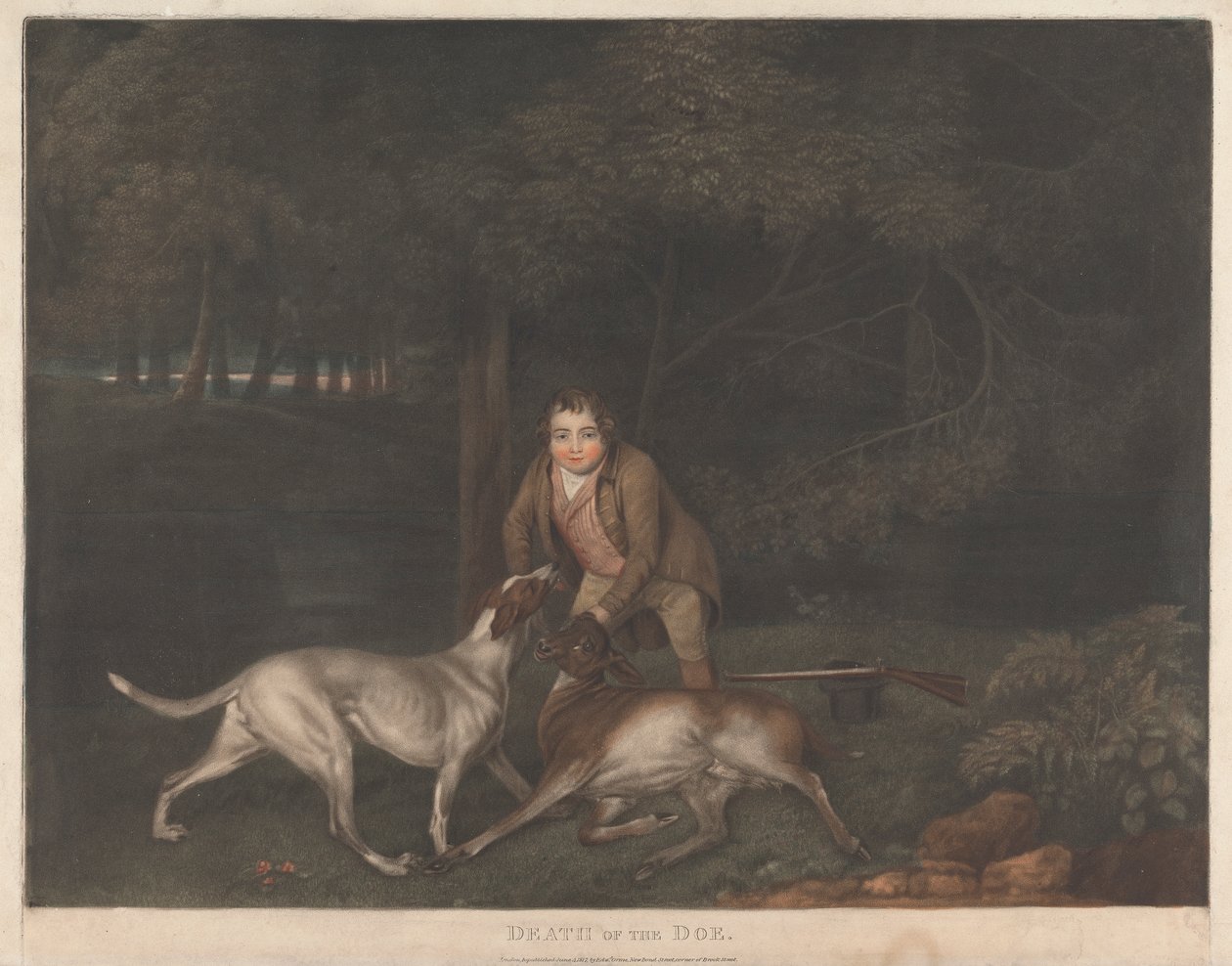 Śmierć Doe autorstwa George Stubbs