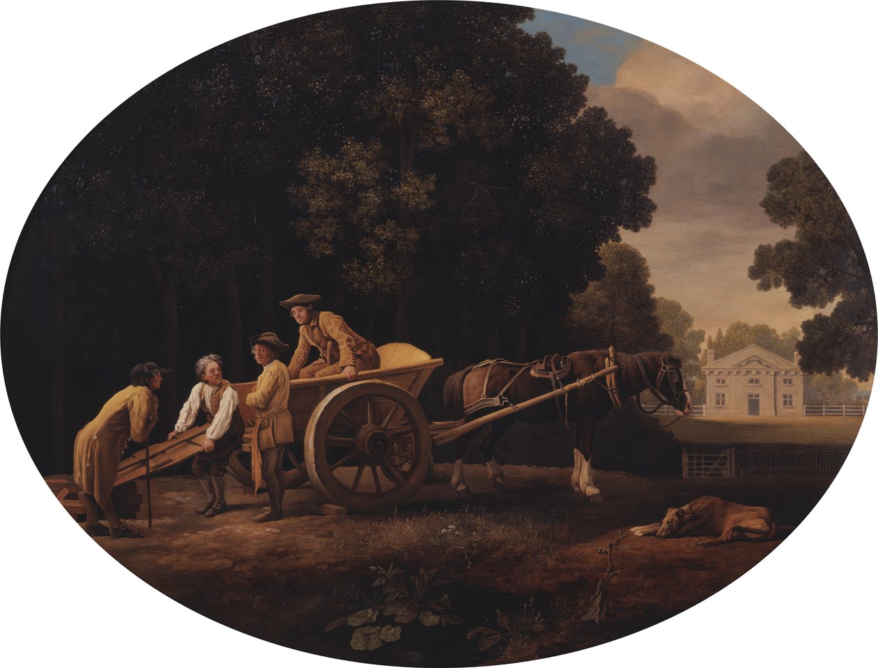 Robotnicy, 1781. autorstwa George Stubbs