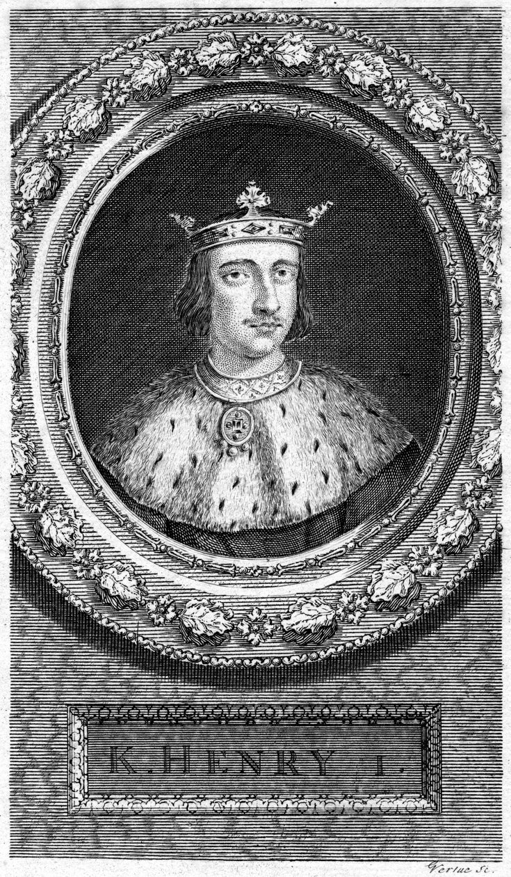 Henryk I, król Anglii. autorstwa George Vertue