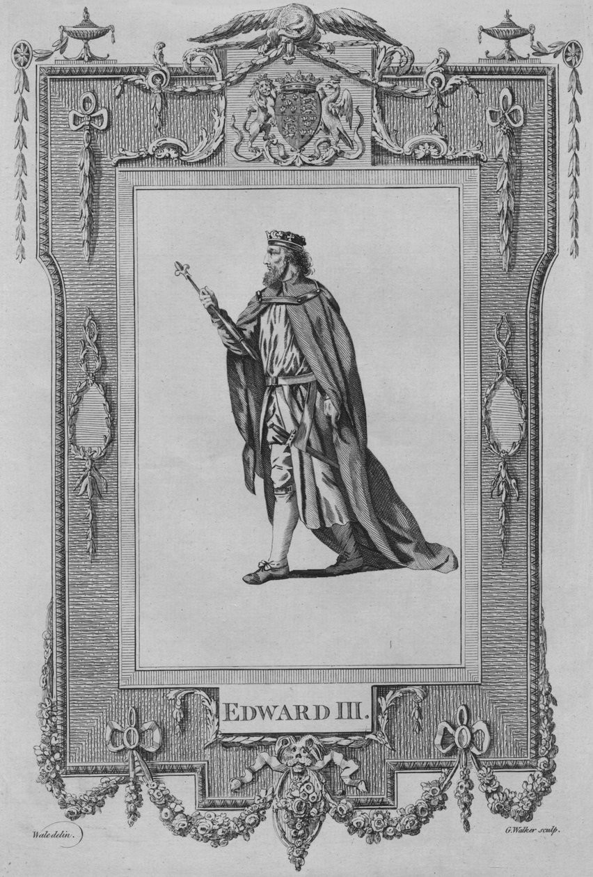 Edwarda III, 1783. autorstwa George Walker