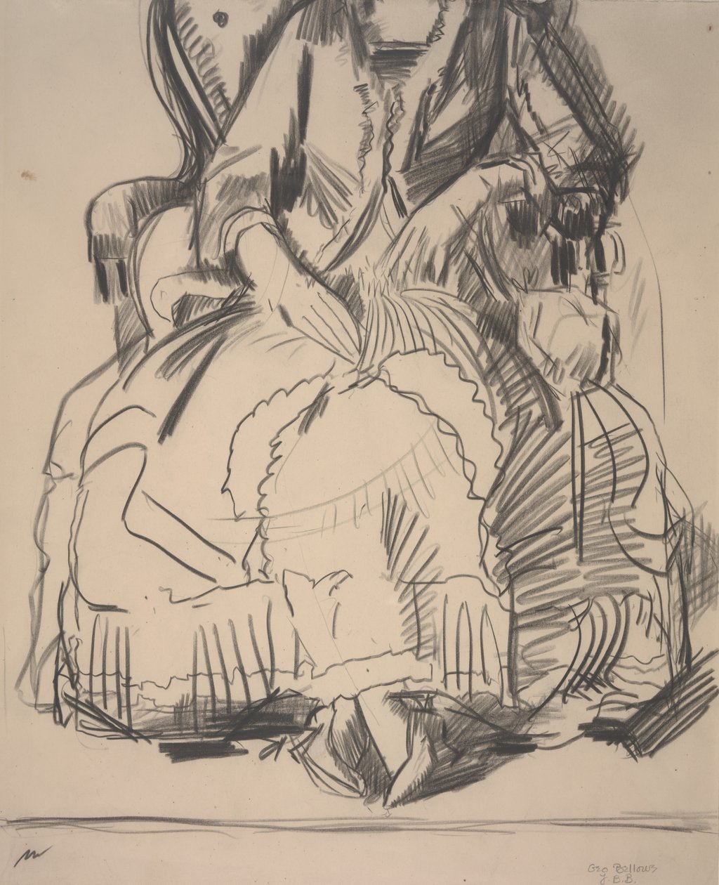 Emma w fioletowej sukience autorstwa George Wesley Bellows