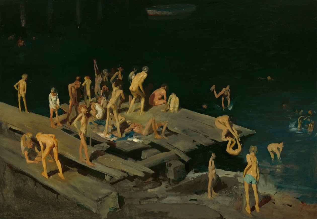 Czterdzieści dwoje dzieci, 1907. autorstwa George Wesley Bellows