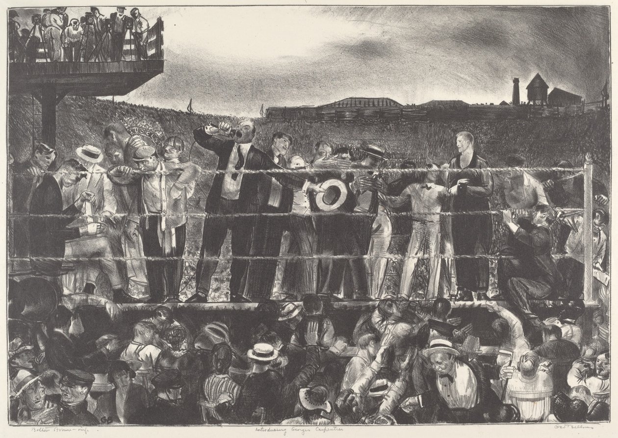 Przedstawiamy Georgesa Carpentiera, 1921. autorstwa George Wesley Bellows