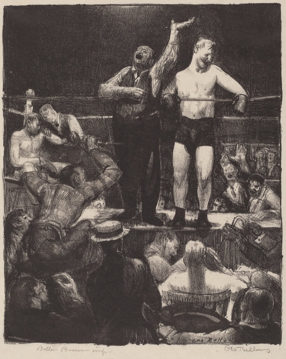 Przedstawienia, 1921. autorstwa George Wesley Bellows