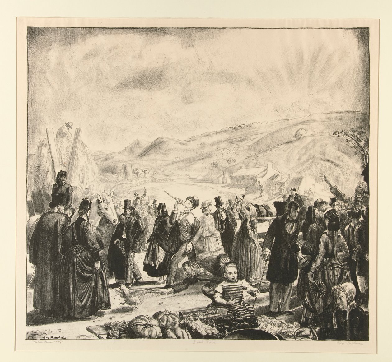 Targi Irlandzkie autorstwa George Wesley Bellows
