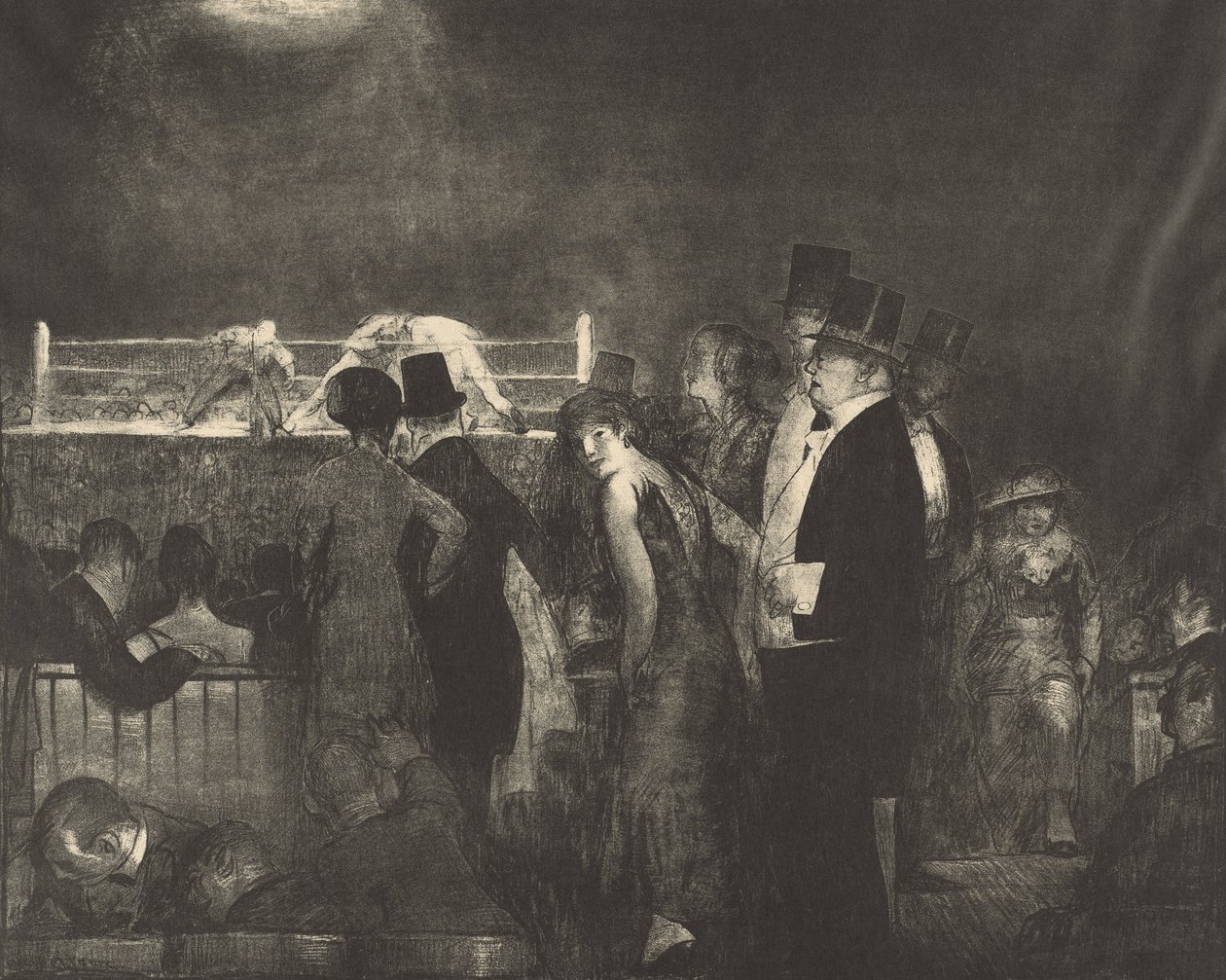 Wstępy, 1916. autorstwa George Wesley Bellows