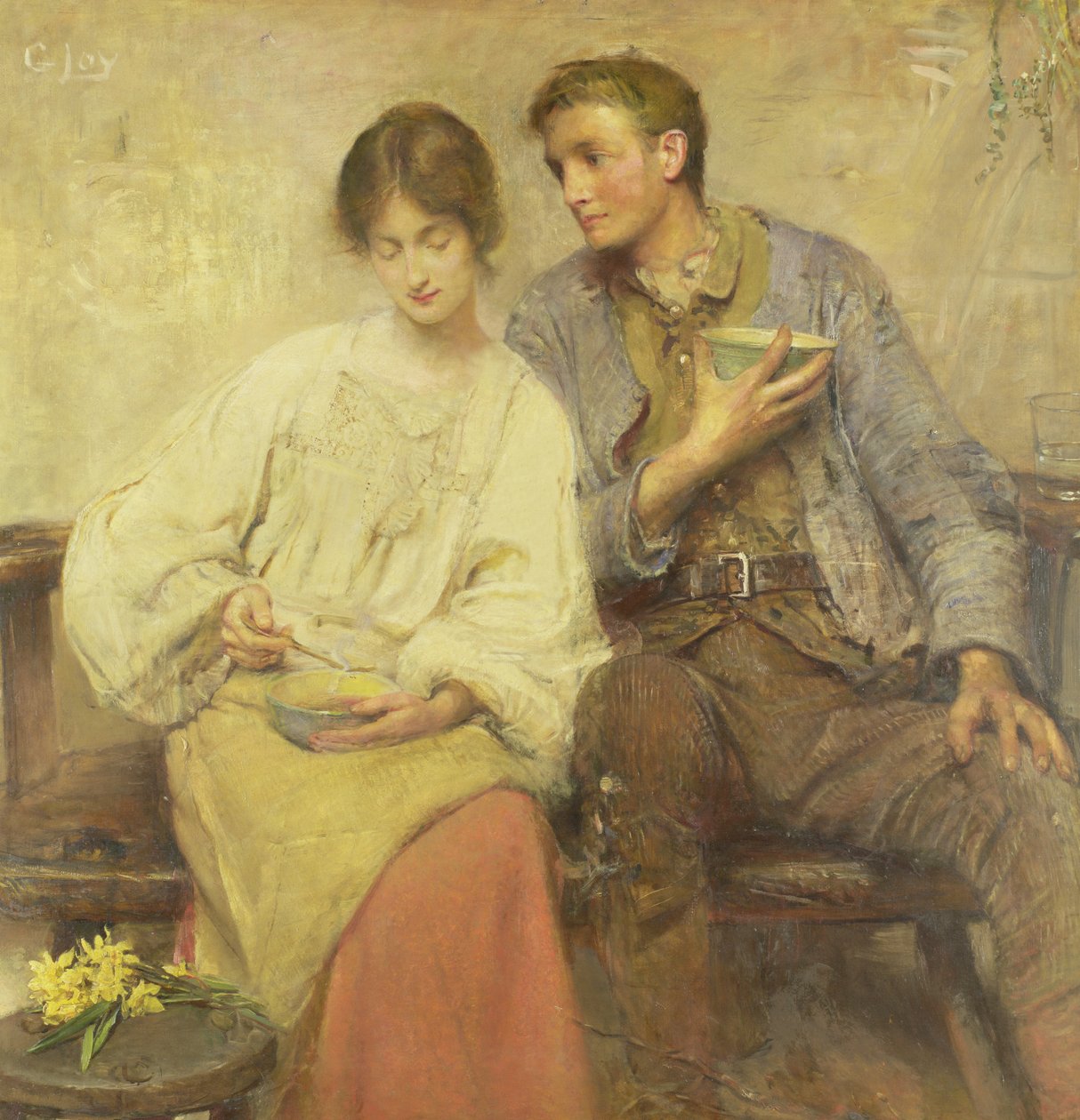 Obiad Ziołowy autorstwa George William Joy