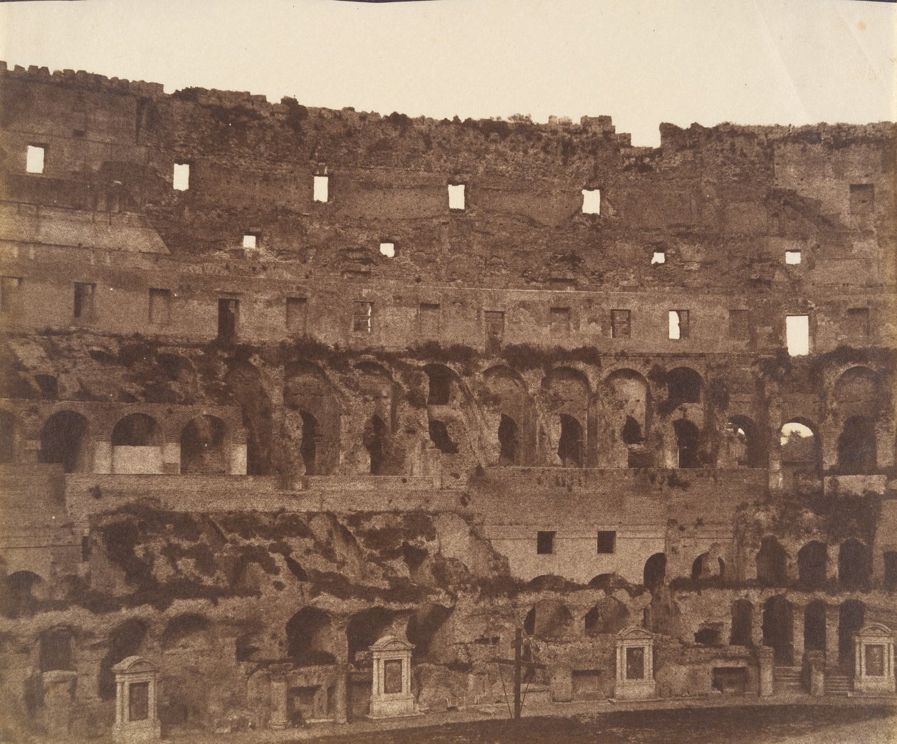 Koloseum, Rzym, lata 50. XIX wieku. autorstwa George Wilson Bridges