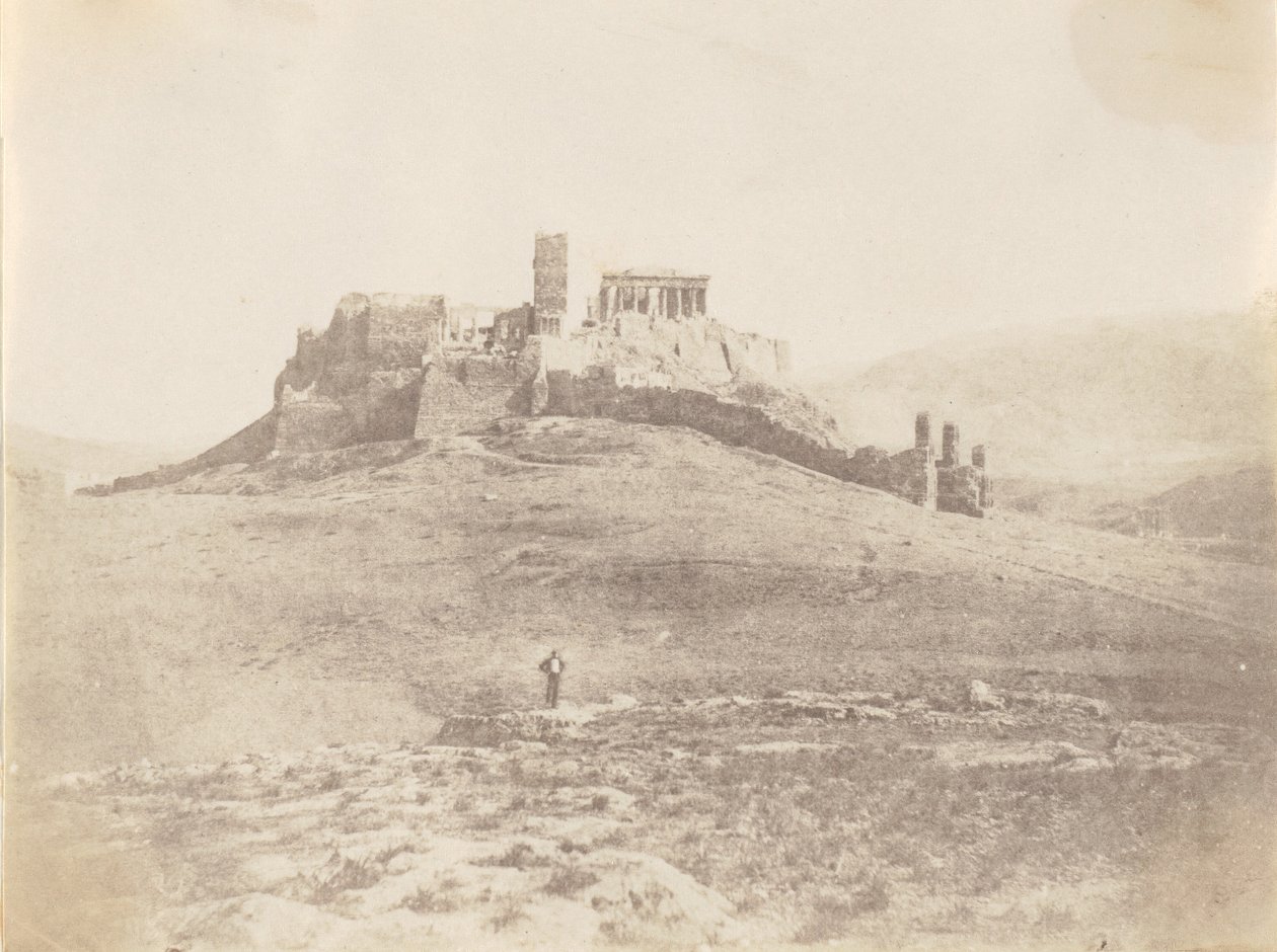 Pnyks i Akropol, ca. 1848. autorstwa George Wilson Bridges