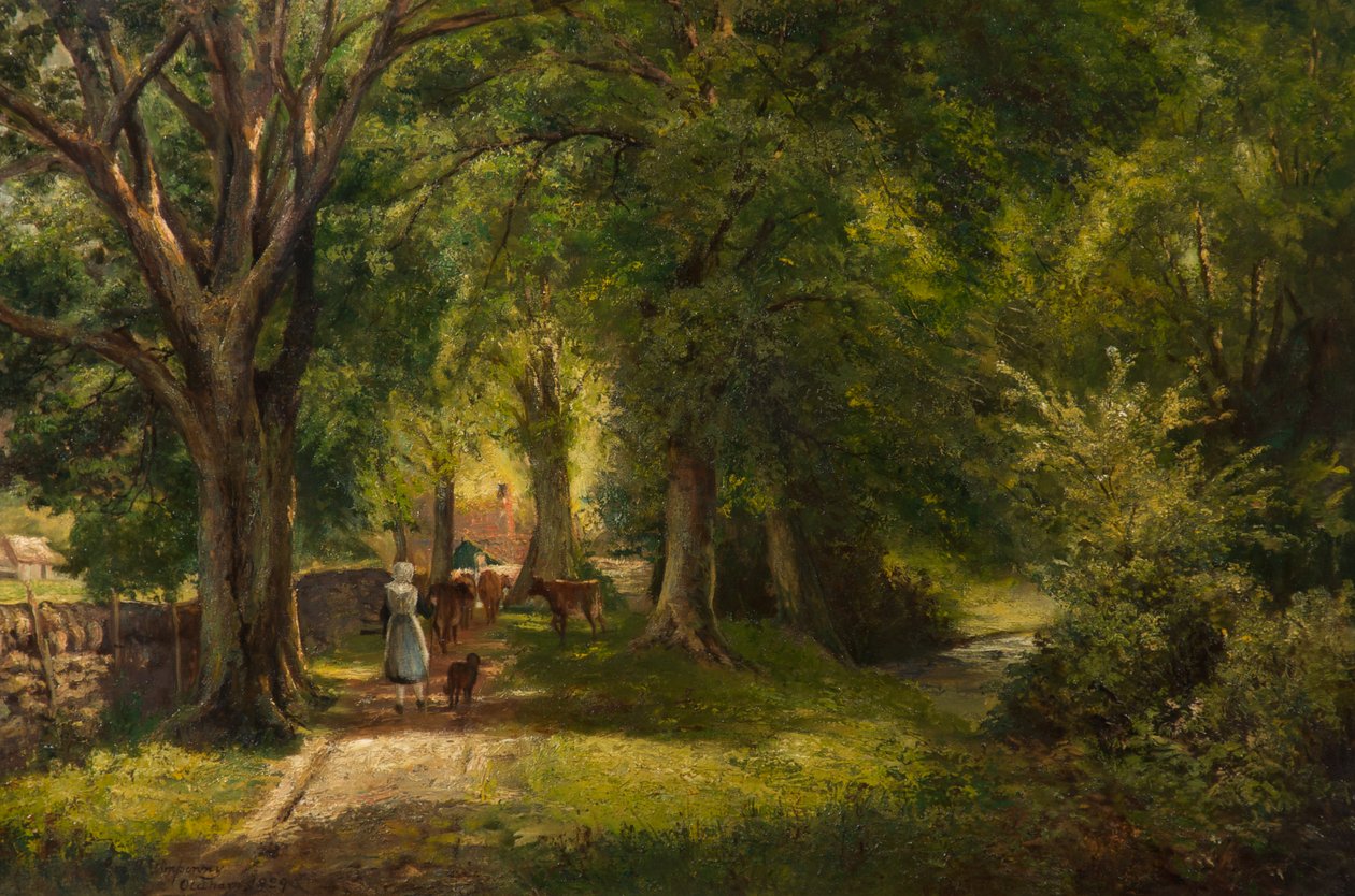 The Woods, Betts-Y-Coed autorstwa George Wimpenny