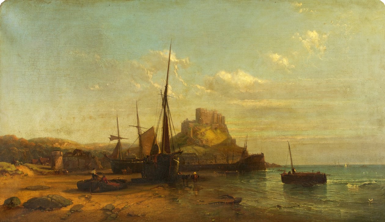 Mont Orgueil, Jersey autorstwa George Wolfe