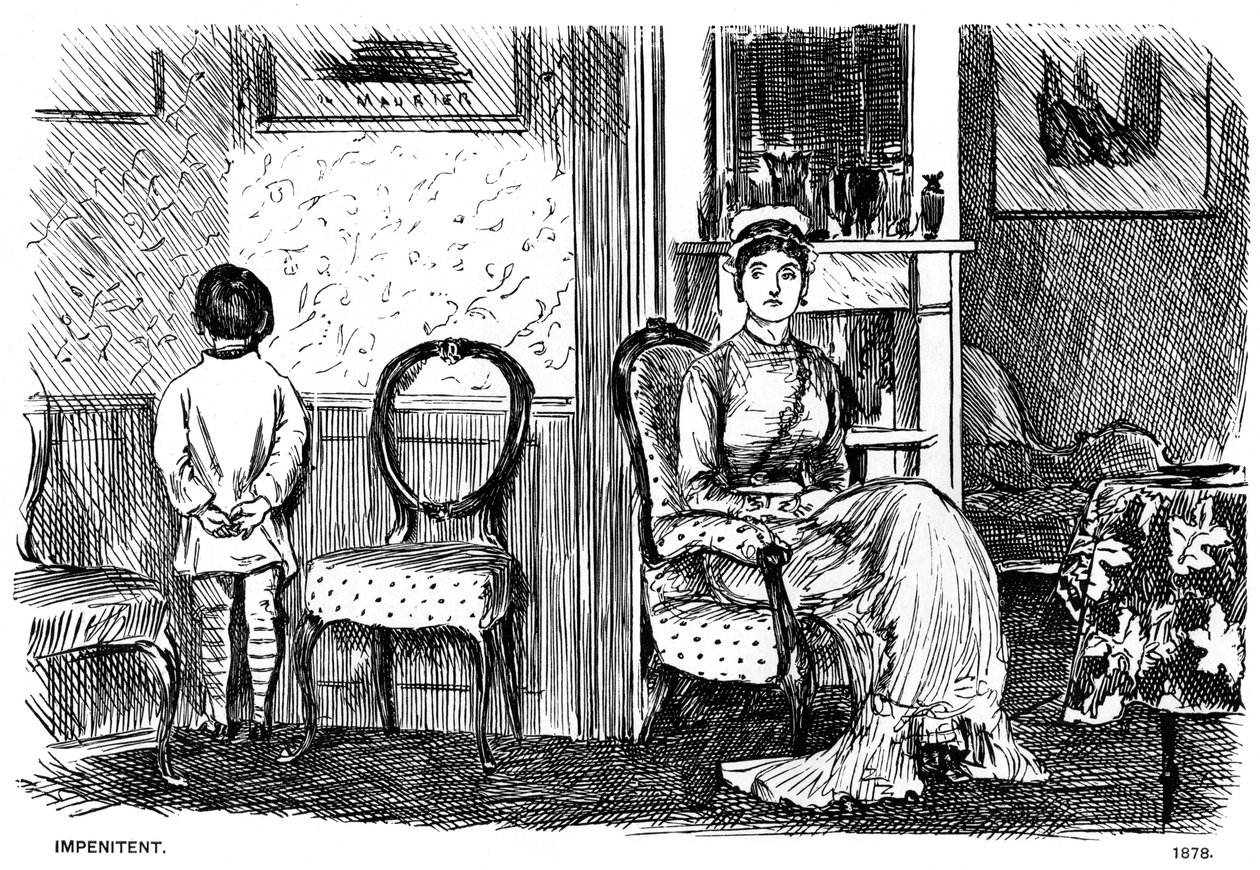 Nieskruszony, 1878 1891 autorstwa George du Maurier