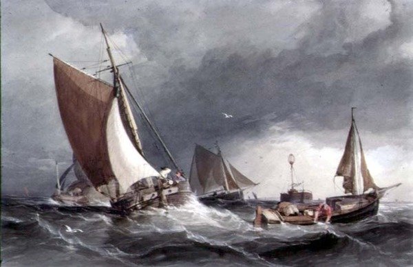 W Nore autorstwa George the Elder Chambers